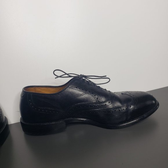 Allen Edmonds Chester Wingtip Oxford Black Mens Shoes Size 9.5 main image 6